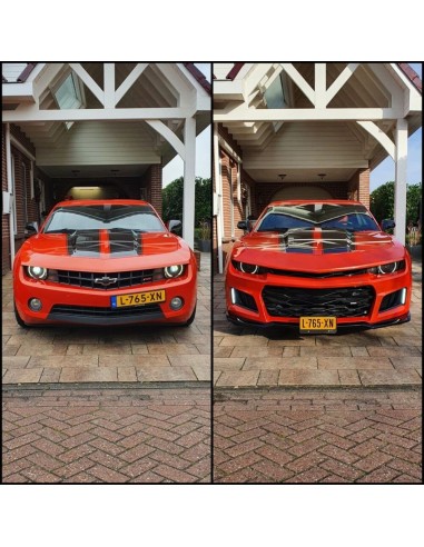 Parachoques delantero - Kit de conversión de 5.ª a 6.ª generación - Estilo ZL1 (CAMARO 14-15 SS)