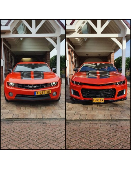 Parachoques delantero - Kit de conversión de 5.ª a 6.ª generación - Estilo ZL1 (CAMARO 14-15 SS)