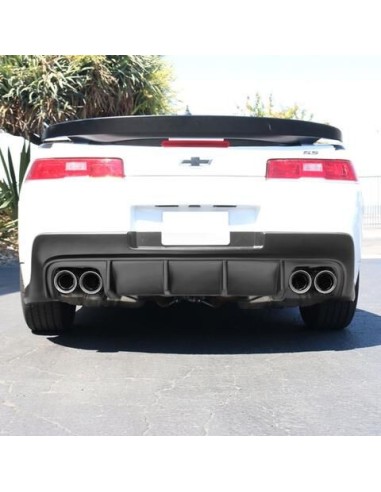 Difusor trasero de escape cuádruple con aletas - Estilo ZL1 (CAMARO 14-15)