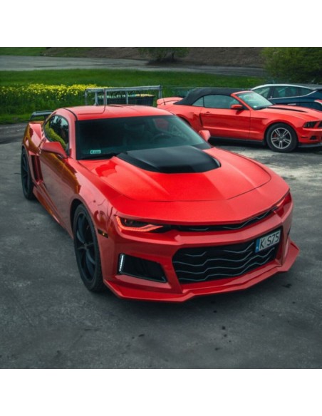 Capó de aluminio - Estilo ZL1 1:1 - Conversión de 5.ª a 6.ª generación - Ikon (CAMARO 10-15)