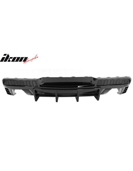 Persianas de ventana trasera - Negro brillante (CAMARO 10-15)