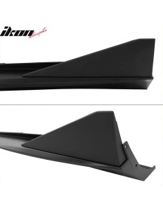 Faldones laterales IKON - Negro mate (CAMARO 10-15)