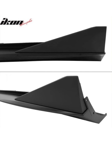 Faldones laterales IKON - Negro mate (CAMARO 10-15)