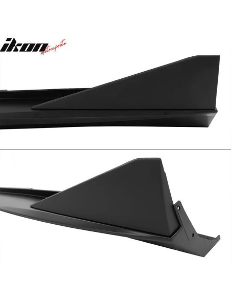 Faldones laterales IKON - Negro mate (CAMARO 10-15)