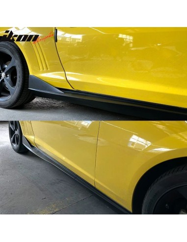 Faldones laterales IKON - Negro mate (CAMARO 10-15)