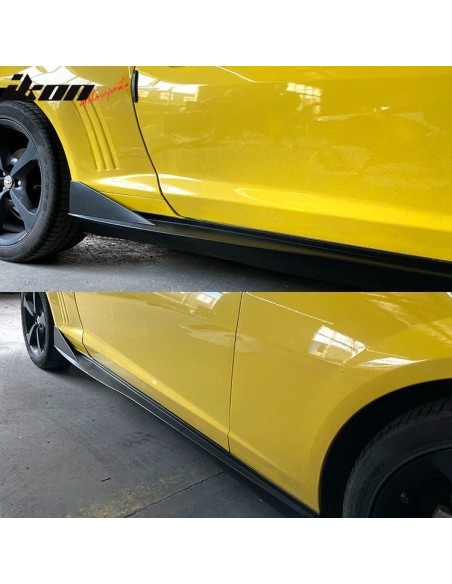 Faldones laterales IKON - Negro mate (CAMARO 10-15)