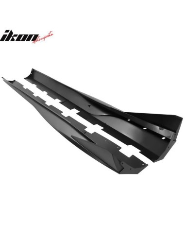 Faldones laterales IKON - Negro mate (CAMARO 10-15)