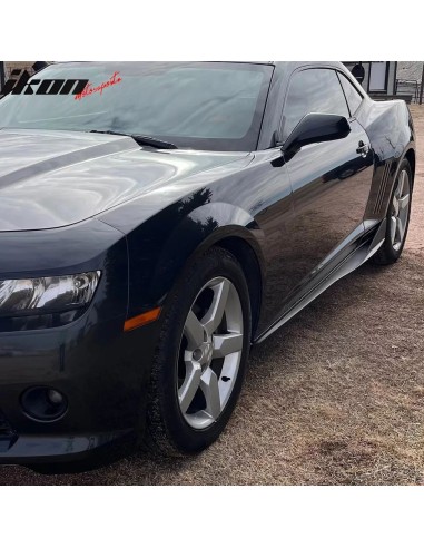 Faldones laterales IKON - Negro mate (CAMARO 10-15)