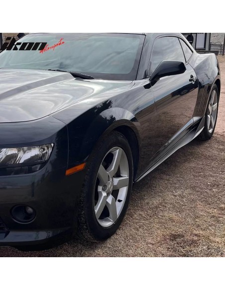 Faldones laterales IKON - Negro mate (CAMARO 10-15)