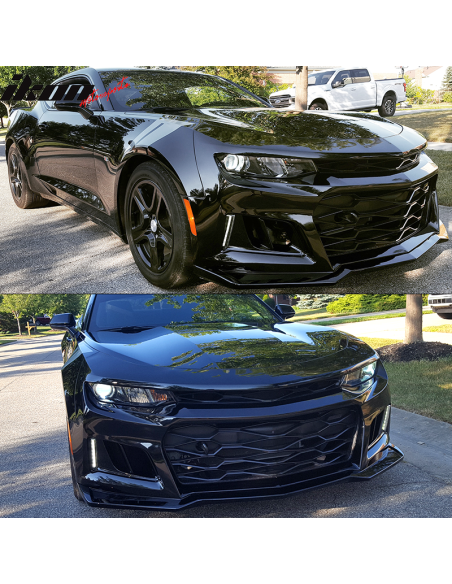 Parachoques delantero de conversión - IKON 1:1 estilo ZL1 (CAMARO 16-18 LT/RS/SS)