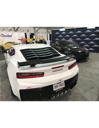 Persianas traseras - Negro mate (CAMARO 16-23 Coupé)