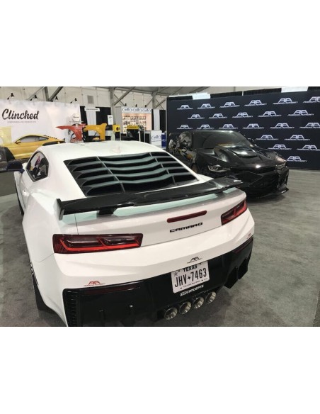 Persianas traseras - Negro mate (CAMARO 16-23 Coupé)