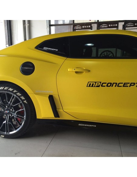 Tomas de aire en las ventanillas laterales - Negro brillante (CAMARO 16-23)