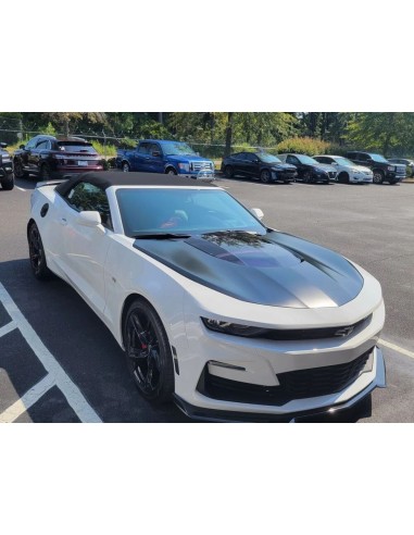 Capó de aluminio estilo ZL1 - Entrada de aire transparente (CAMARO 16-23 LT/RS/SS)