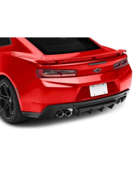 Difusor trasero de escape cuádruple con aletas - Estilo ZL1/SS (CAMARO 16-23)