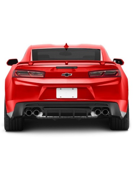 Difusor trasero de escape cuádruple con aletas - Estilo ZL1/SS (CAMARO 16-23)