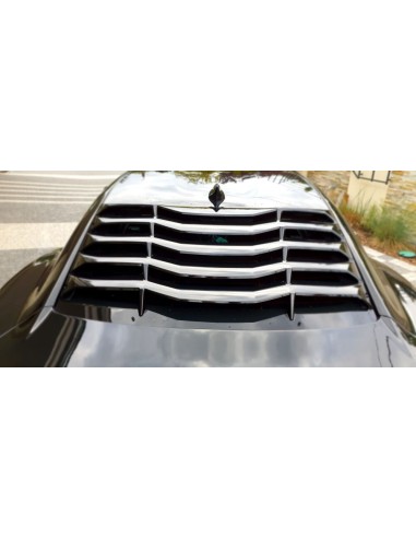 Persianas de ventana trasera - Negro brillante (CAMARO 16-23)
