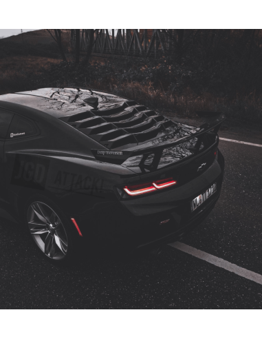 Persianas de ventana trasera - Negro brillante (CAMARO 16-23)