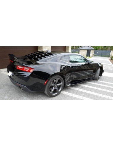 Persianas de ventana trasera - Negro brillante (CAMARO 16-23)