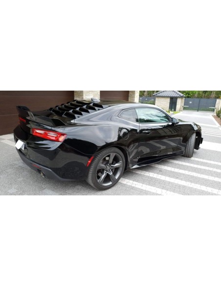 Persianas de ventana trasera - Negro brillante (CAMARO 16-23)