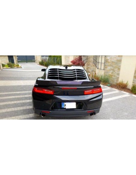 Persianas de ventana trasera - Negro brillante (CAMARO 16-23)