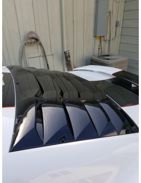 Persianas de ventana trasera - Negro brillante (CAMARO 16-23)