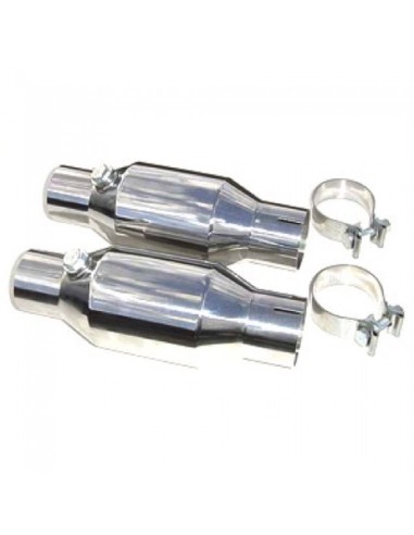 Convertidores catalíticos de escape, 2.5 ", Metálico sustrato