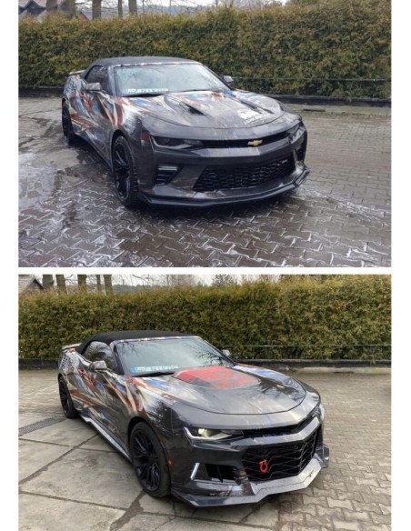 Parachoques + Parrilla + Splitter - Estilo ZL1 (CAMARO 16-18)