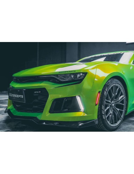Parachoques delantero + rejillas + divisor - estilo ZL1 (CAMARO 19-23 RS/SS)