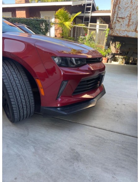 Alerón de mentón estilo ZL1 - Negro brillante (CAMARO 16-18 LT/RS)