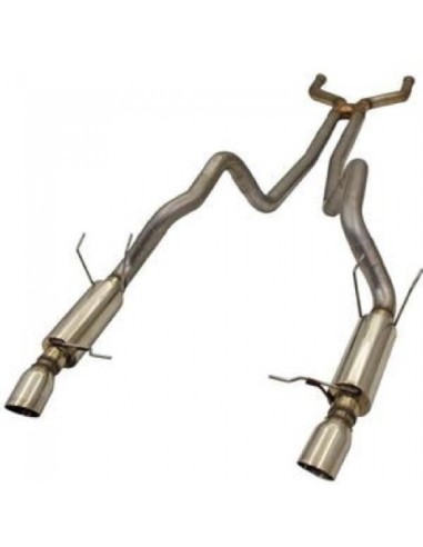 Sistema de escape Cat Volver, 2011-2014, GT, 3 ", Bassani