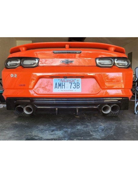Rear Diffuser with Fins - ZL1 Style - Gloss Black (CAMARO 16-23)