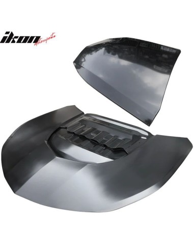 Capó de aluminio - Estilo ZL1 1:1 - Ikon (CAMARO 16-23 LT/RS/SS)