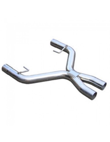 De escape, X-Pipes, 2005-2010, V6, Clamp-On, inoxidable, Pypes