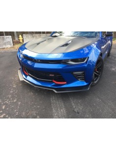 Alerón de barbilla estilo 1LE - Negro mate (CAMARO 16-23 LT/RS/SS) 2