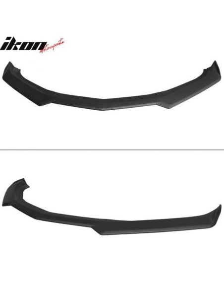 Alerón de barbilla estilo 1LE - Negro mate (CAMARO 16-23 LT/RS/SS)