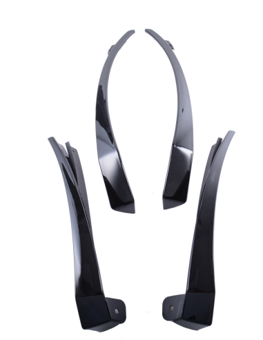 Guardabarros delanteros y traseros - Negro brillante (CAMARO 16-23)