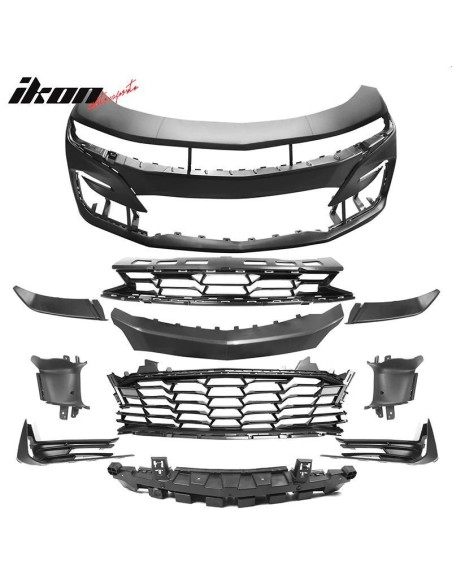 Parachoques delantero estilo SS 2019 - Conjunto (CAMARO 19-23 LT, LS)