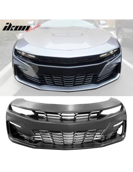 Parachoques delantero estilo SS 2019 - Conjunto (CAMARO 19-23 LT, LS)