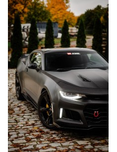 Faldones laterales estilo ZL1 - Negro brillante (CAMARO 16-23)