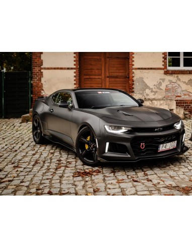 Faldones laterales estilo ZL1 - Negro brillante (CAMARO 16-23)