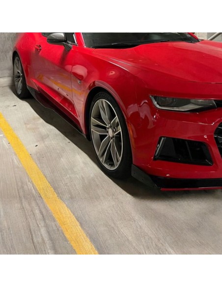 Faldones laterales estilo ZL1 - Negro brillante (CAMARO 16-23)