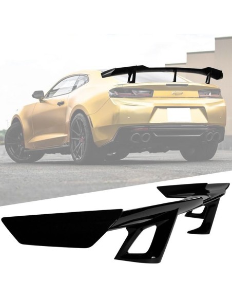 Winglets for the ZL1/1LE Ikon Rear Spoiler - Gloss Black (CAMARO 16-23)