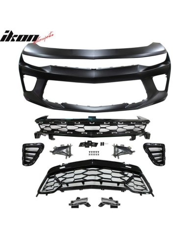 Parachoques delantero SS 50.º aniversario + DRL - Conjunto (CAMARO 16-18 RS/SS)