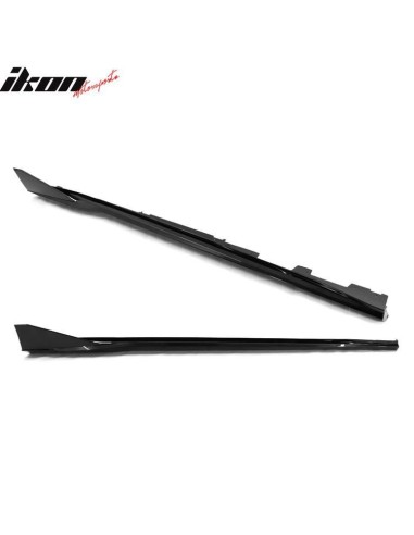 JGD Style Side Skirts - Gloss Black (CAMARO 16-23)