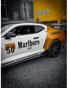 Faldones laterales estilo JGD - Negro brillante (CAMARO 16-23) 2