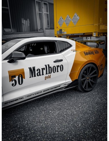 JGD Style Side Skirts - Gloss Black (CAMARO 16-23)