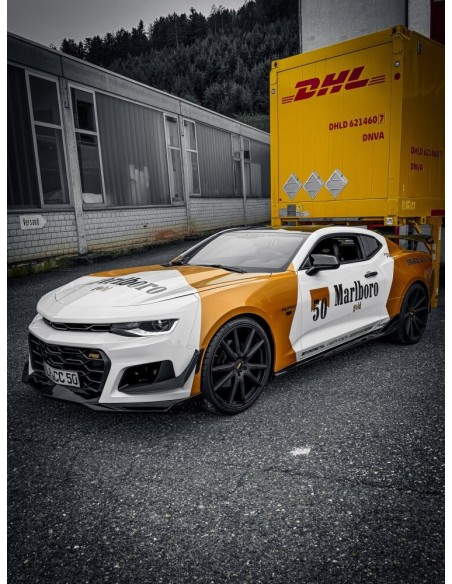 JGD Style Side Skirts - Gloss Black (CAMARO 16-23)