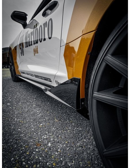 JGD Style Side Skirts - Gloss Black (CAMARO 16-23)