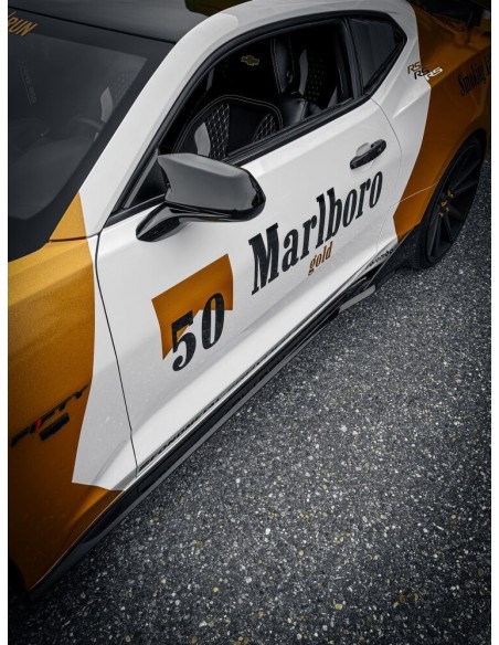 JGD Style Side Skirts - Gloss Black (CAMARO 16-23)